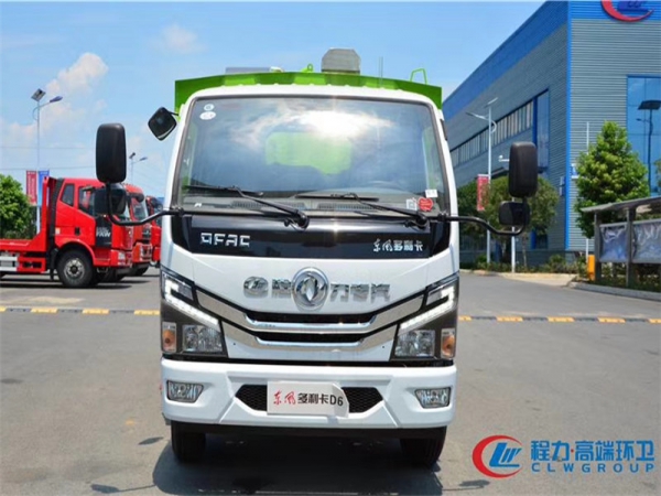 國六大多利卡8噸（2.5水5塵）掃路車