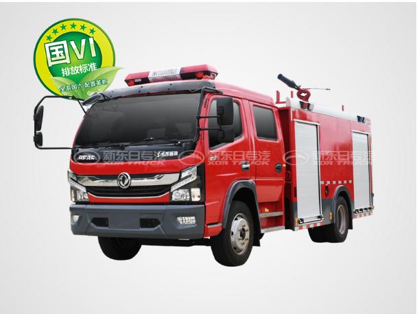 國六東風凱普特水罐消防車5噸